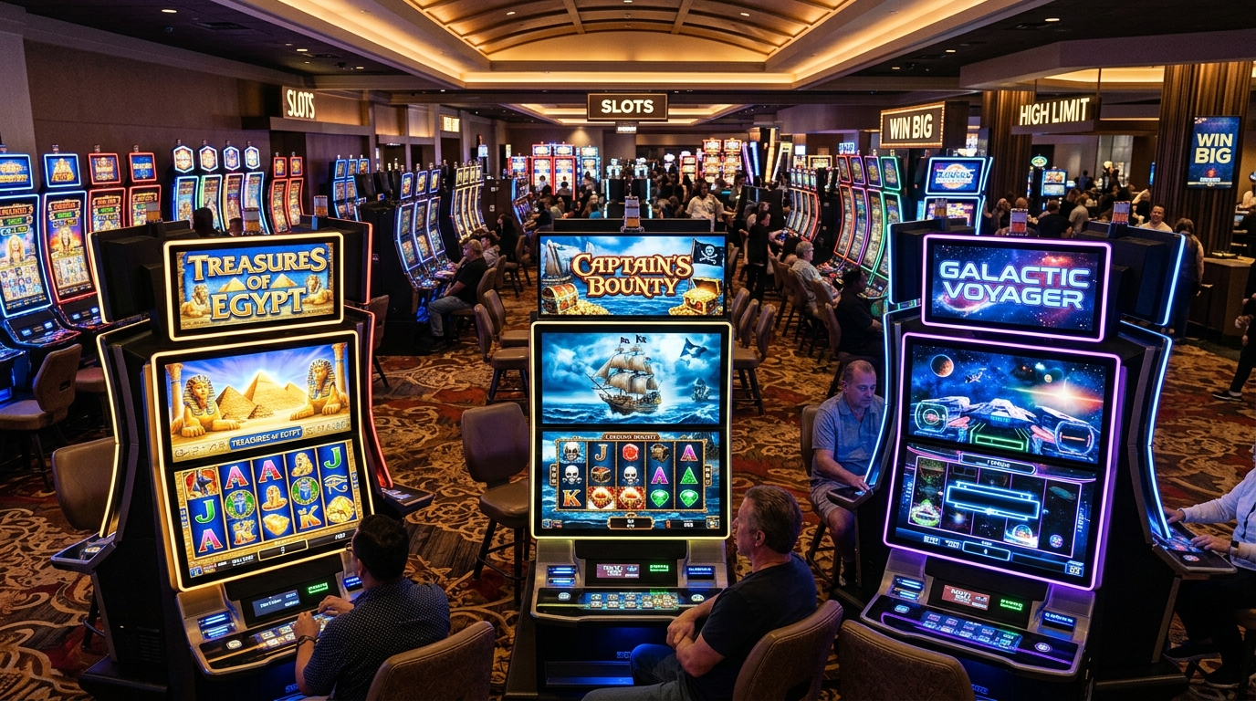 Verschillende soorten spellen en thema's - gokkasten online echt geld
